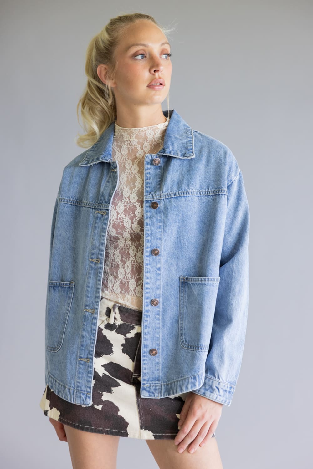 Vintage Denim Jacket for Women