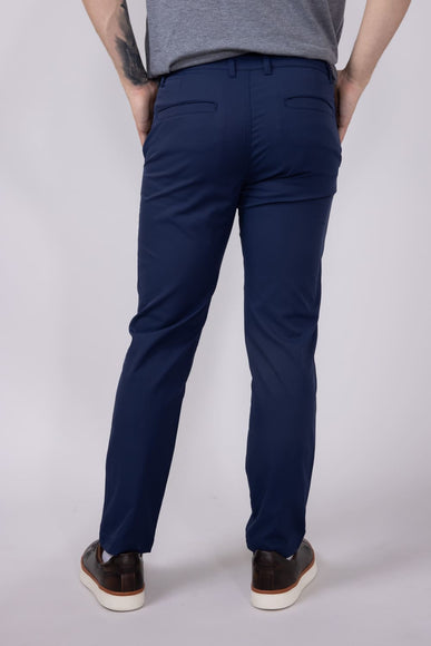 Vintage Summer Perf Flex Pants for Men in Navy