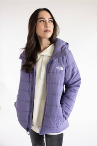 The North Face Aconcagua Hooded Jacket for Women in Plum
