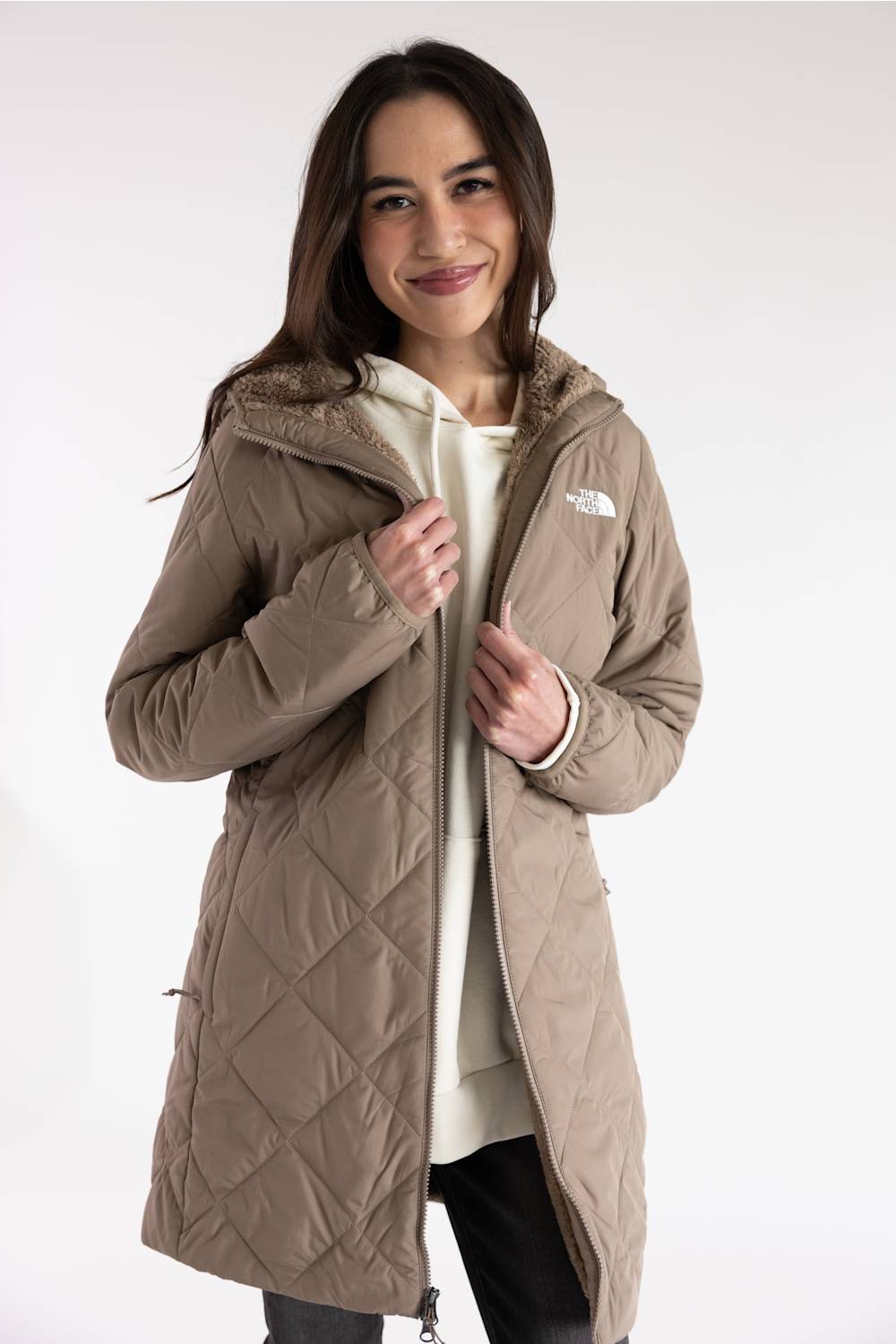 brown parka