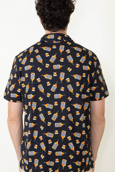 WearFirst Knit Black Jack Shirt for Men in Black Jack 