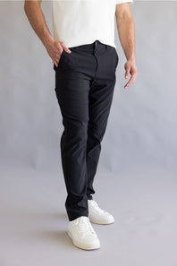 Weatherproof Vintage Faille Utility Pants for Men in Black