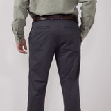 Weatherproof Vintage Leader Chino Pants for Men in Forged Iron