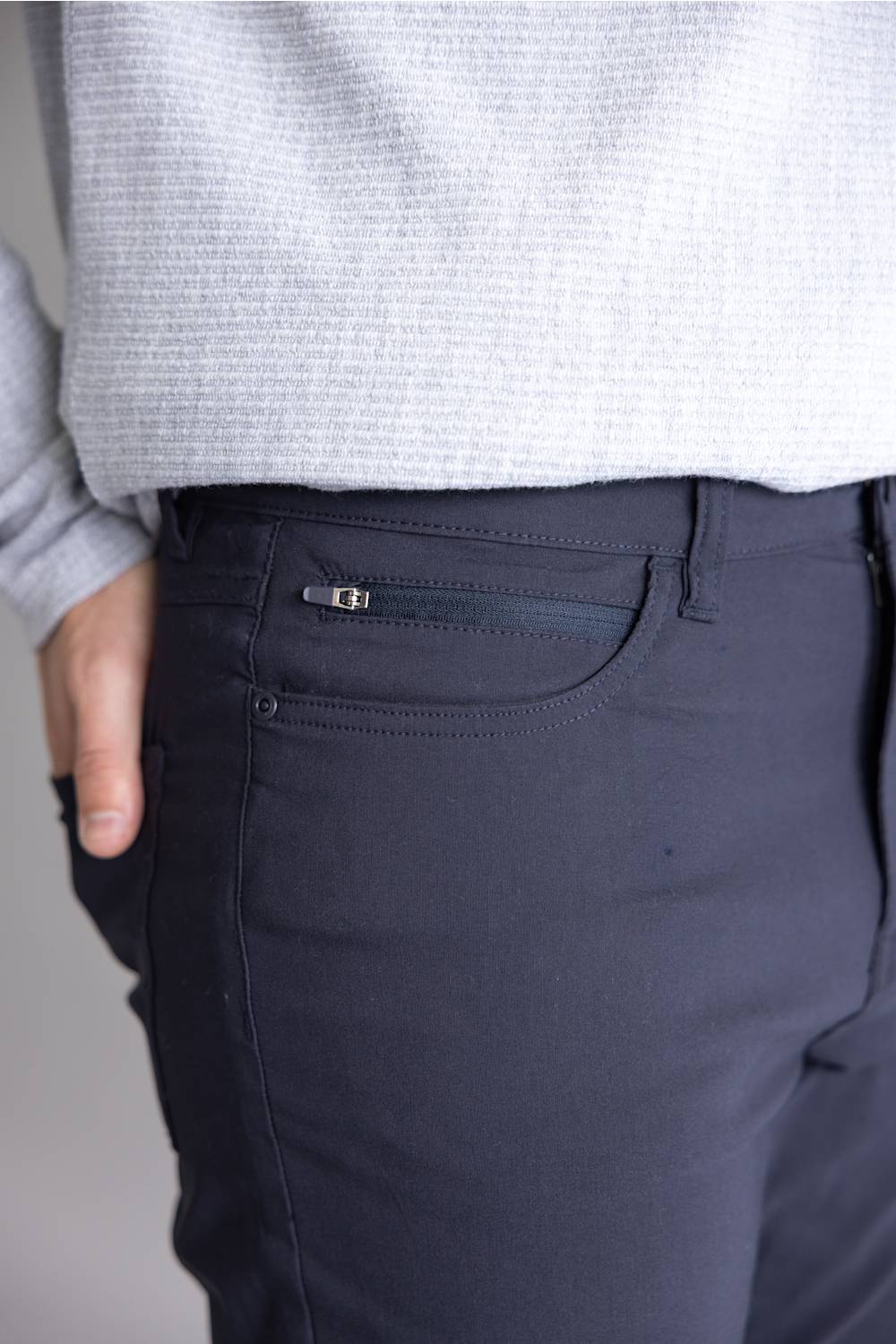 Weatherproof Vintage Momentum 5 Pocket Pants for Men in Deep Navy