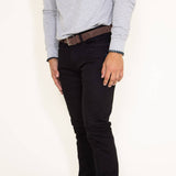 Weatherproof Vintage Skinny Fit Jeans for Men in Black