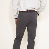 Weatherproof Vintage Stretch Twill Pants for Men in Grey