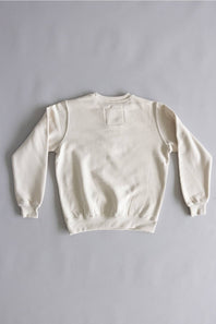 Youth Teddy Bear Crewneck for Girls in Beige