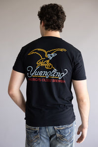 Yuengling Neon Logo T-Shirt for Men in Black