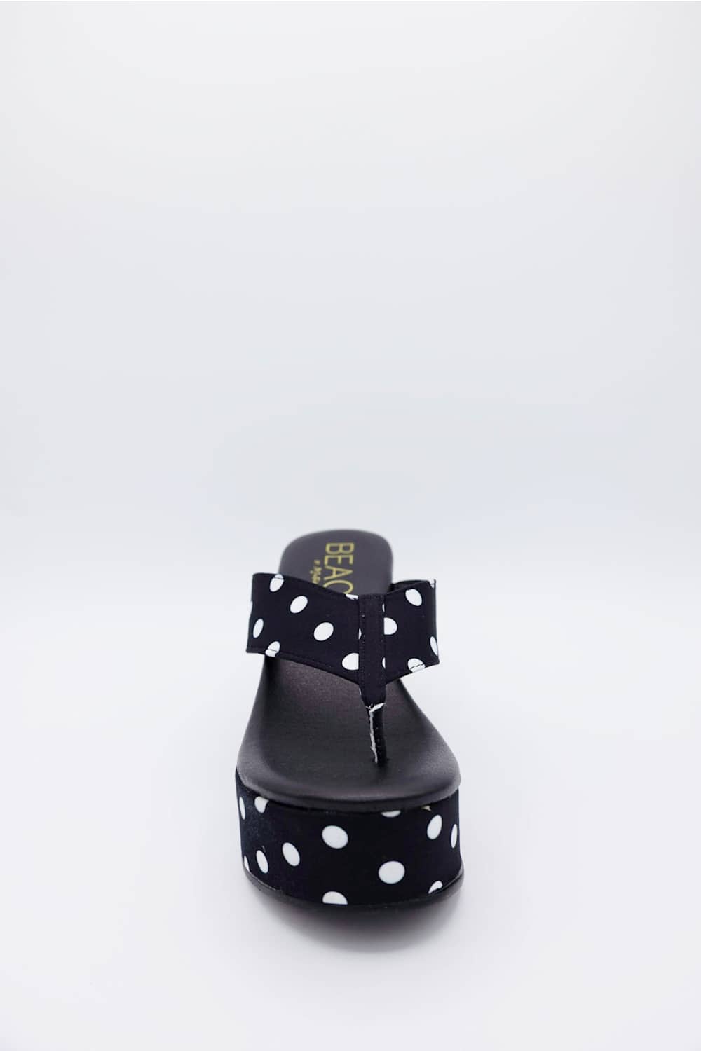 Beach by Matisse Bonnie Platform Sandals for Women in Black/White
