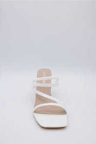Berness Hattie Block Heels for Women in White