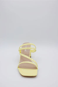 Berness Hattie Block Heels for Women in Yellow