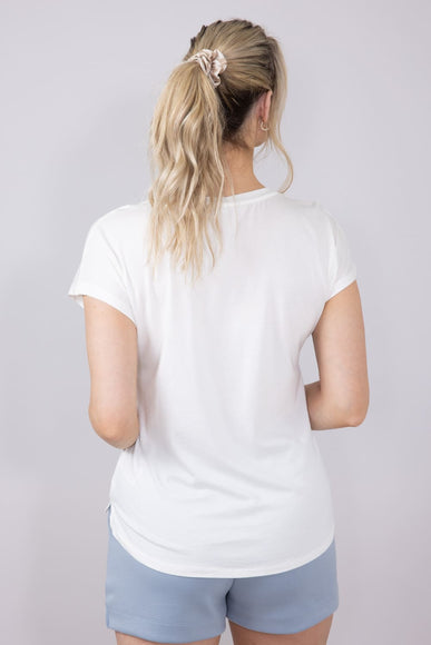 C&C California Lake Camille Every Day T-Shirt for Women in White