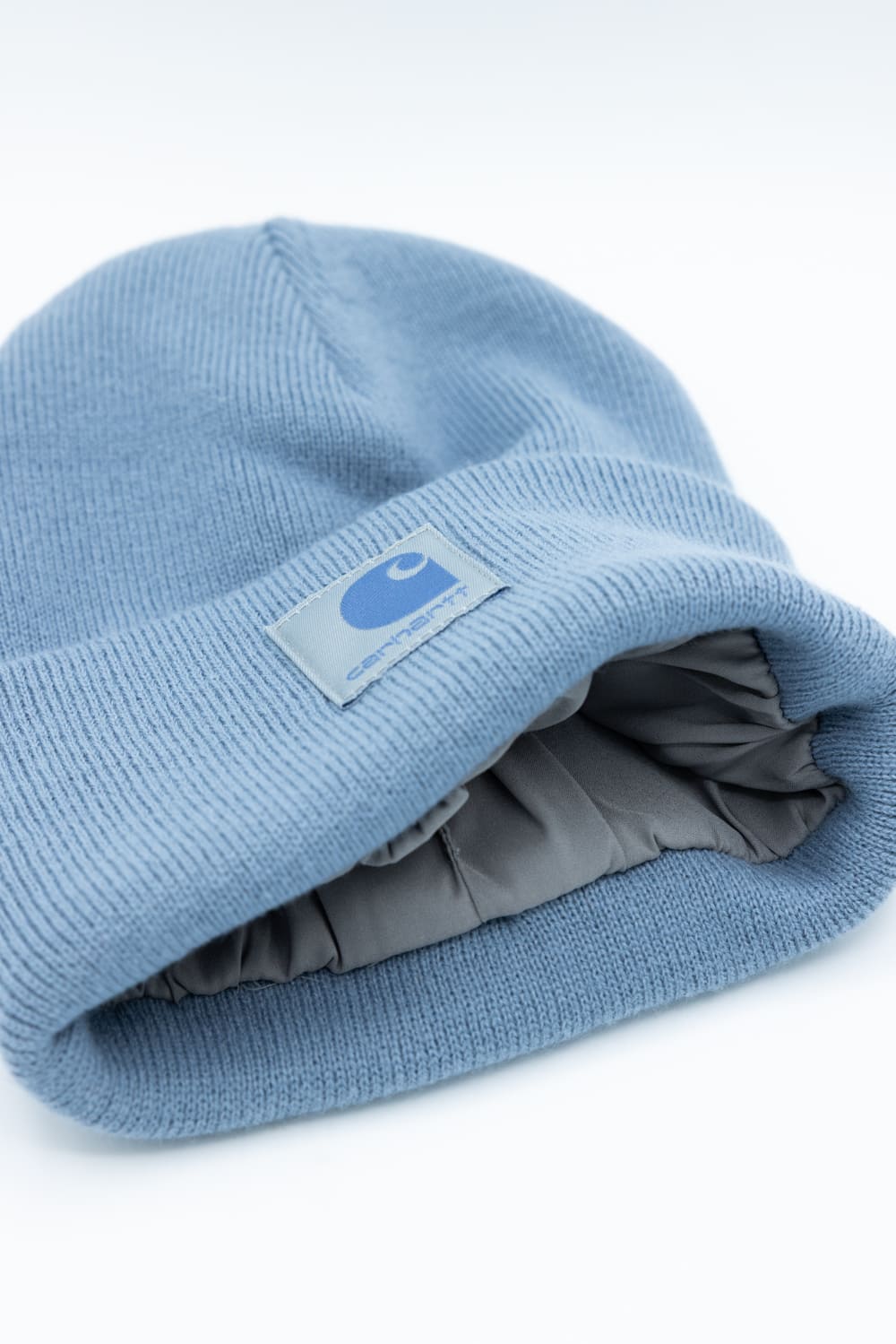 Carhartt Knit Satin Lined Beanies for Women in Faded Navy