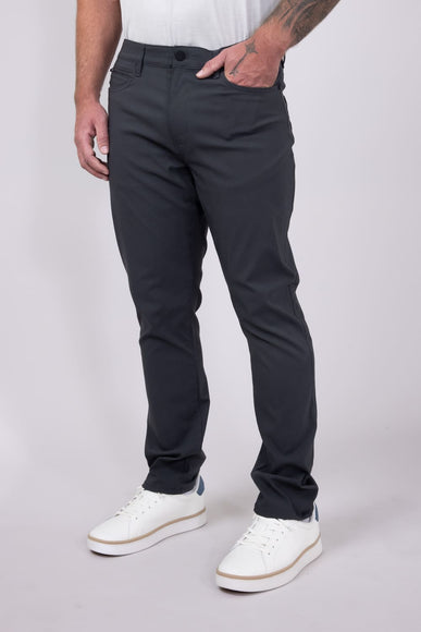 Copper & Oak Faille 5 Pocket Pants for Men in Iron