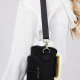 40oz Tumbler Crossbody Carrier in Black