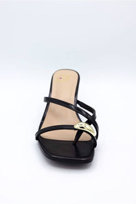  Cane Kitten Heels for Women in Black 