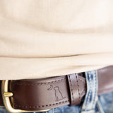 Local Boy Ribbon Camo Belt for Men in Grey