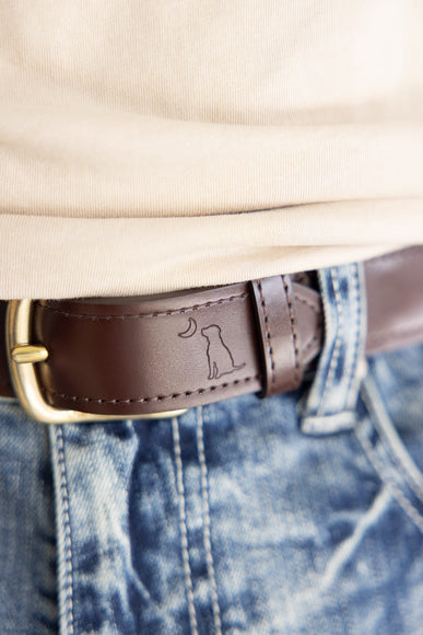 Local Boy Ribbon Camo Belt for Men in Grey