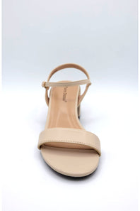Pierre Dumas Odelia Block Heels for Women in Nude