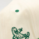 Womens Simply Southern Embroidered Kinda A Big Dill Hat for Women in Cream