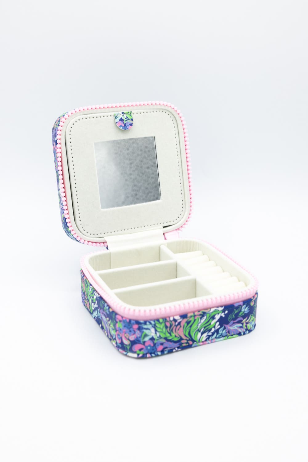 Simply Southern Jewelry Box Case in Dark Blue | 0125-BAG