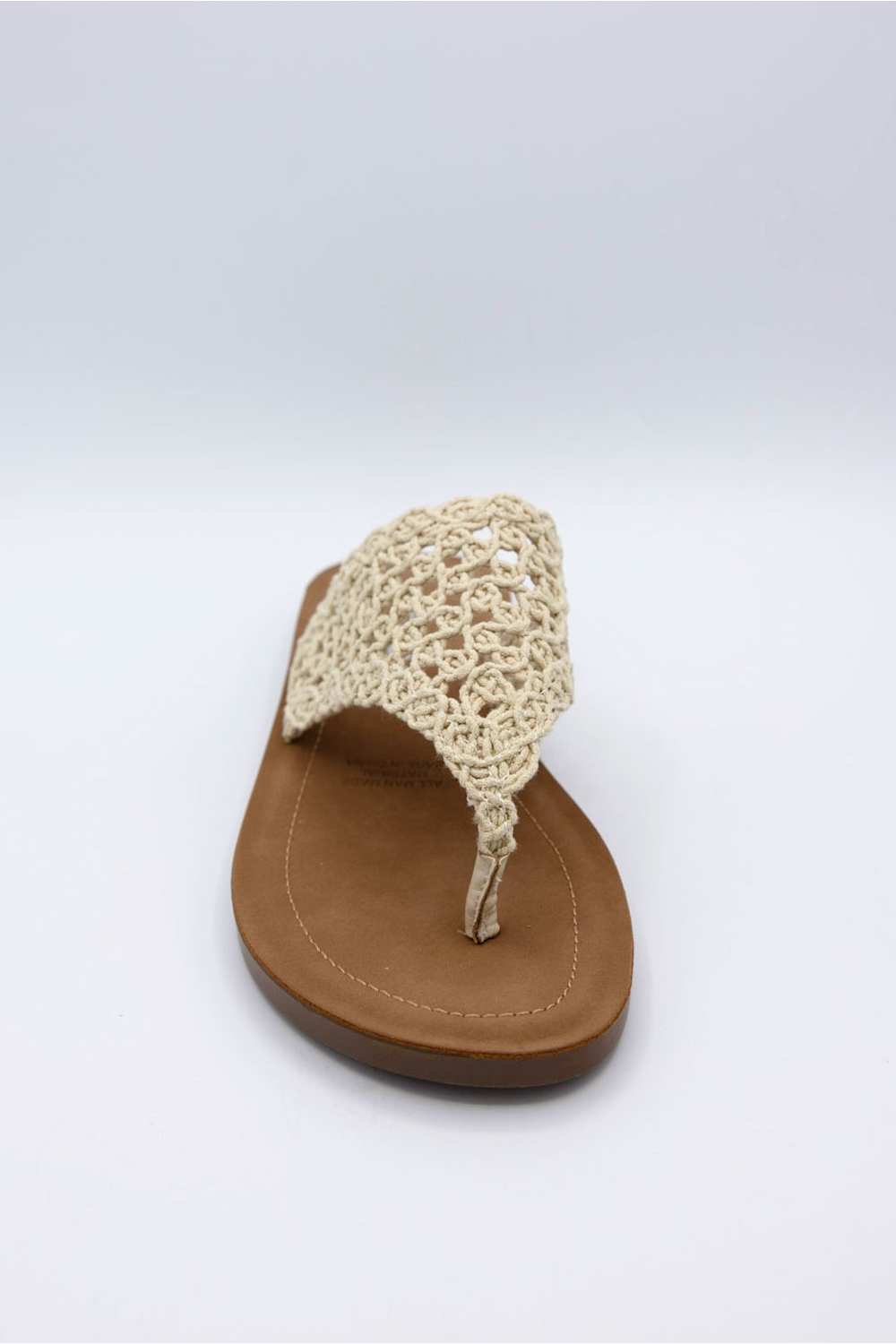 Soda Lookin Flip Flops for Women in Bone