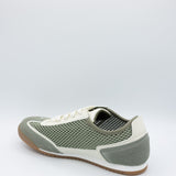Top Moda Carly Mesh Sneakers for Women in Green
