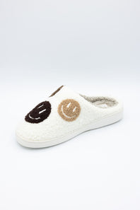 MIA Cozi Smiley Slippers for Women in Brown