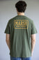 Marsh Wear Badge T-Shirt for Men in Green