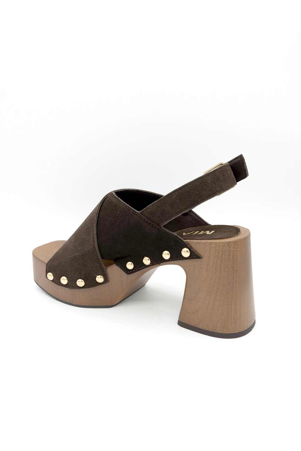 MIA Eudora Platform Heel for Women in Chocolate