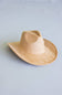 Suede Cowboy Hat in Camel