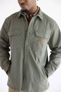 Carhartt Newcastle Shirt Jacket for Men in Olive | 107307-DOV-OLIVE