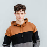 1897 Active Colorblock Hoodie for Men in Brown