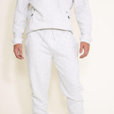 1897 Active Diamond Stretch Joggers for Men in Oatmeal