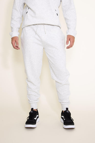 1897 Active Diamond Stretch Joggers for Men in Oatmeal
