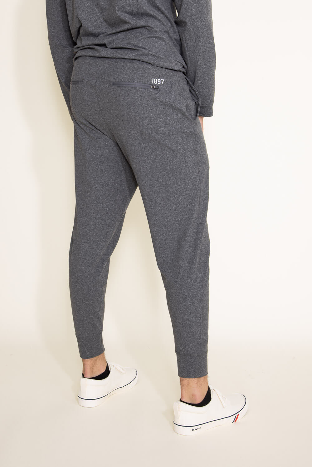 1897 Active Every Day Performance Joggers for Men in Charcoal