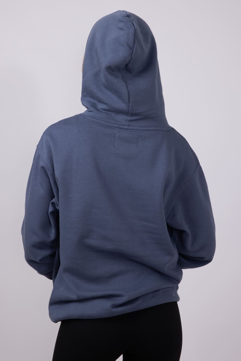 1897 Active Michigan Embroidered Hoodie for Women in Blue