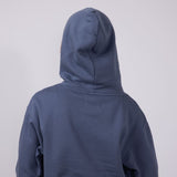 1897 Active Michigan Embroidered Hoodie for Women in Blue