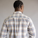 1897 Legends Corduroy Plaid Shirt for Men in Ecru/Gold
