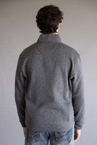 1897 Legends ¼ Zip Pullover for Men in Dark Grey