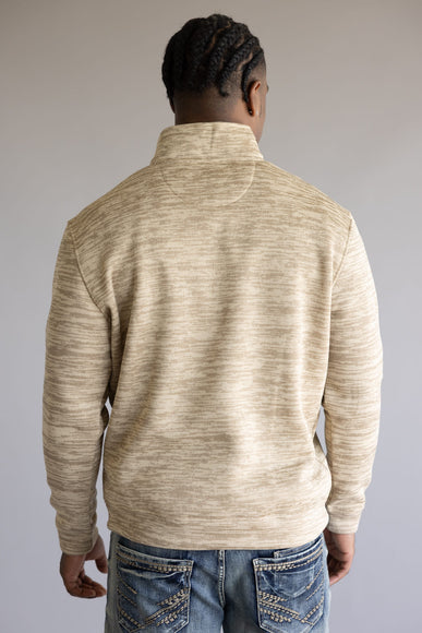 1897 Legends ¼ Zip Pullover for Men in Oatmeal