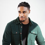 1897 Original Fleece Shirt Jacket for Men in Forest