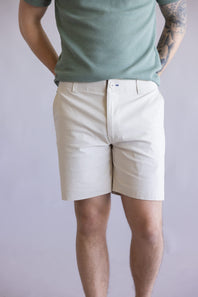 1897 Original Stretch Cotton Shorts for Men in Pelican