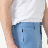1897 Original 9” Hydro Flat Front Shorts for Men in Light Blue