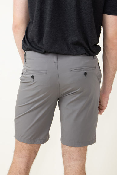 1897 Original 9” Hydro Flat Front Shorts for Men in Light Grey