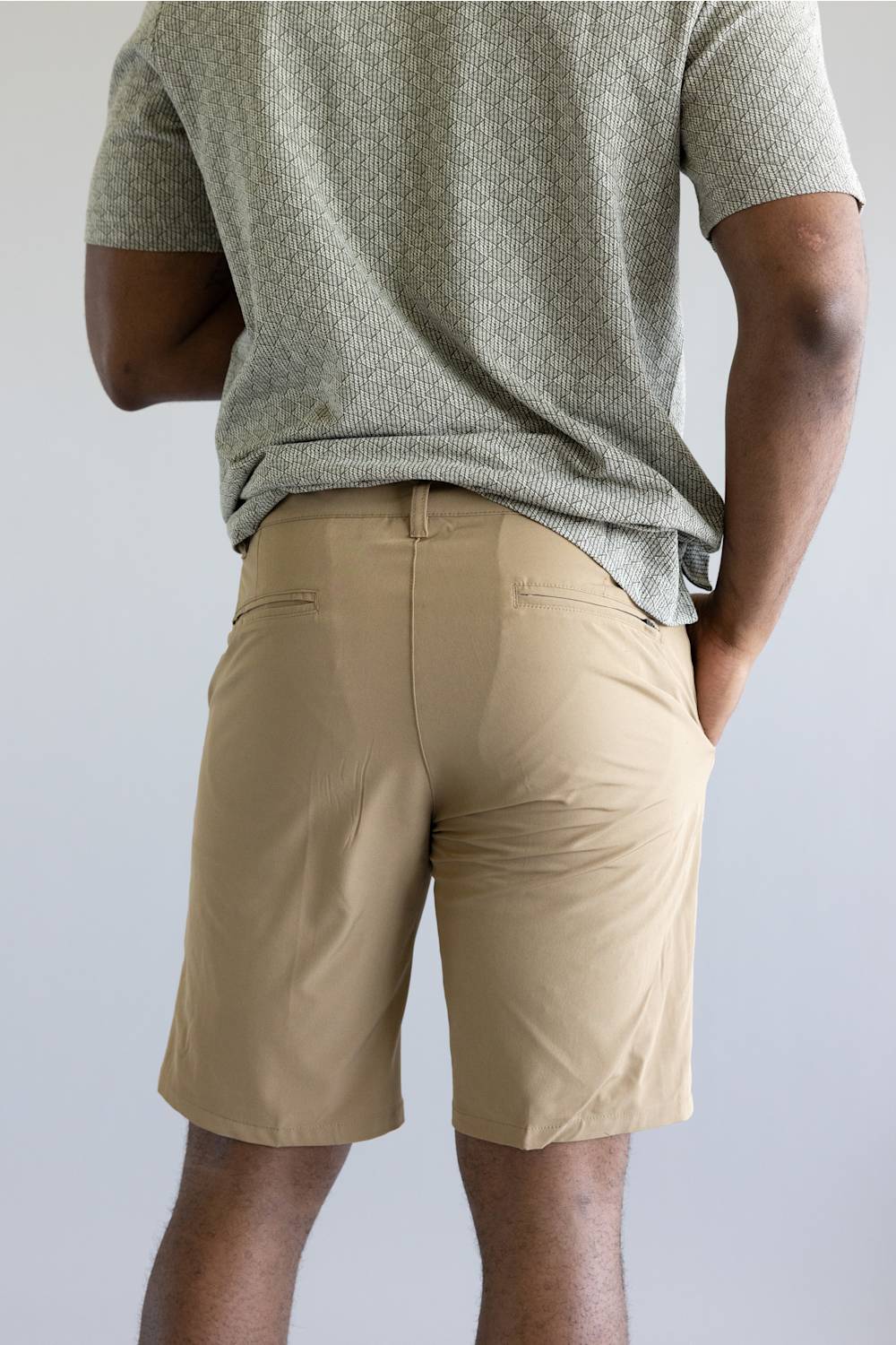 1897 Original Hybrid 9” Shorts for Men in Khaki | XU9820-GL KHAKI