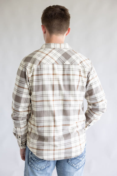 1897 Original Plaid Flannel Shirt for Men in Mocha