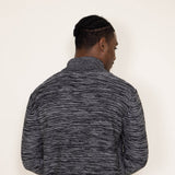 1897 Original 1/4 Shawl Cable Neck Sweater for Men in Black