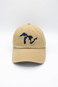 47 Great Lakes MI Clean Up Hat in Khaki