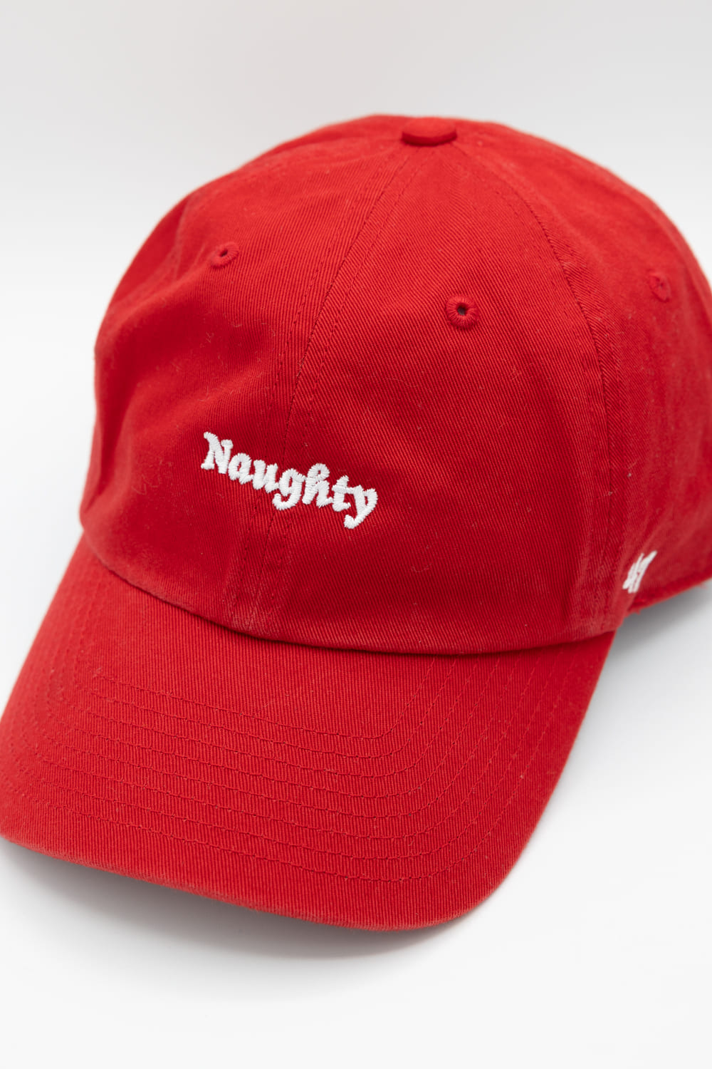 47 Naughty Clean Up Hat in Red